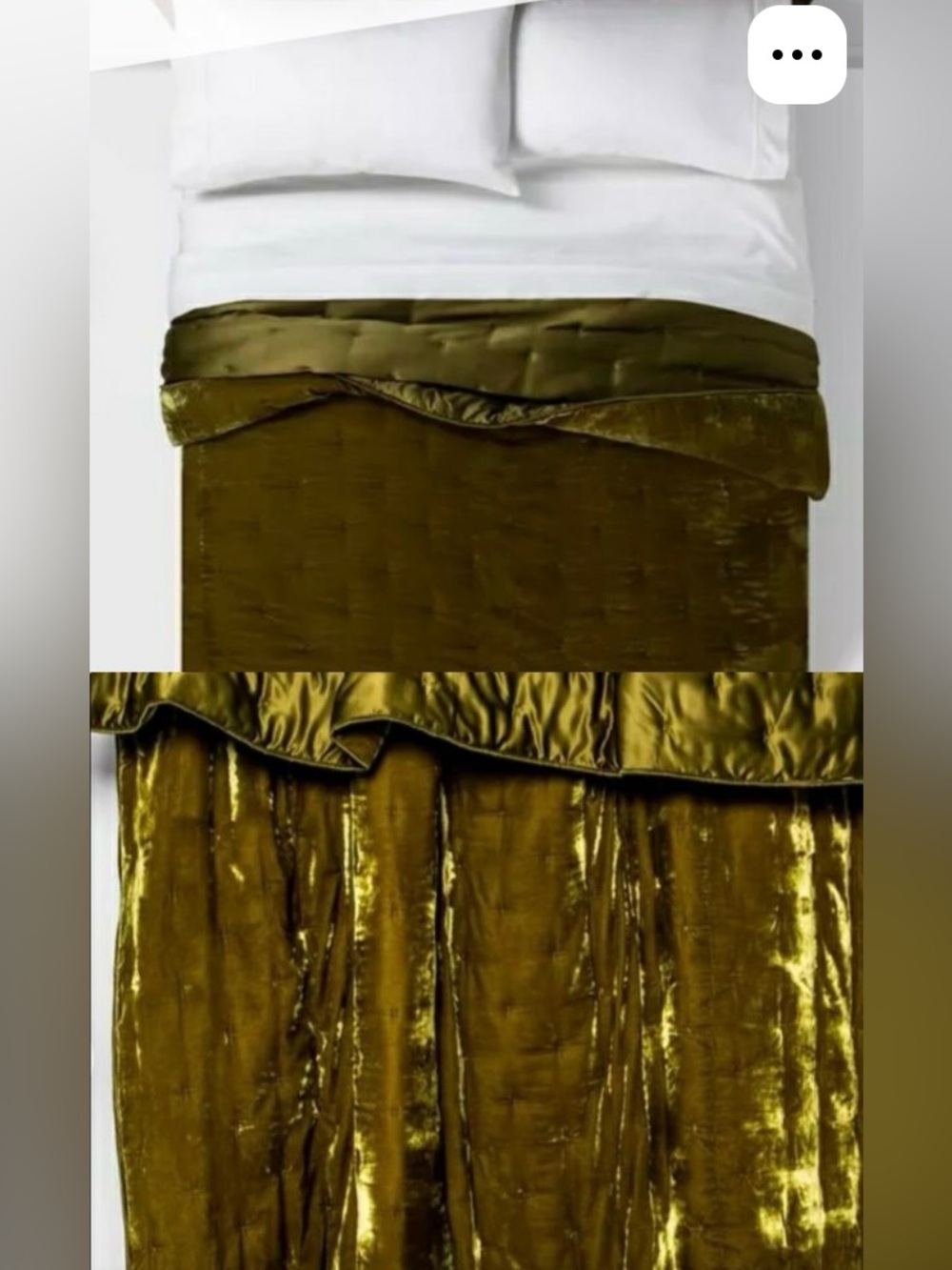 GORGEOUS! OPALHOUSE TARGET VELVET Green Comforter Bedding Full Queen Reversible